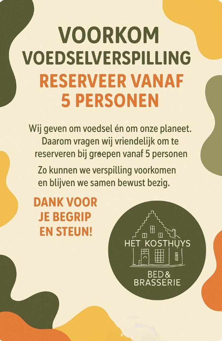 Bed & Brasserie Het Kosthuys Sint-Maartensdijk